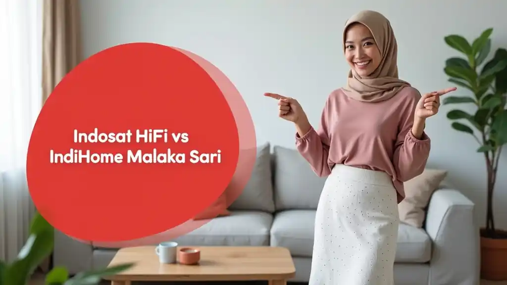 Indosat Hifi Vs Indihome Malaka Sari