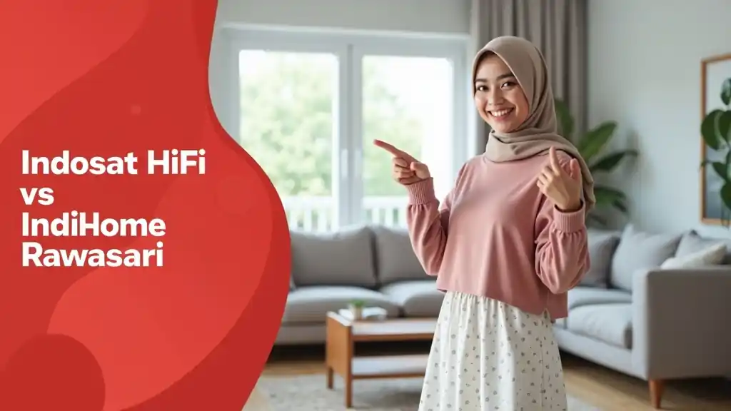 Indosat HiFi vs IndiHome Rawasari | Perbandingan Harga Indosat Jauh Lebih Murah