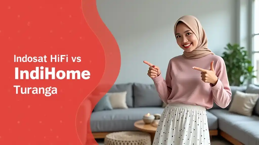 Indosat HiFi vs IndiHome Turangga | Perbandingan Harga Indosat Jauh Lebih Murah