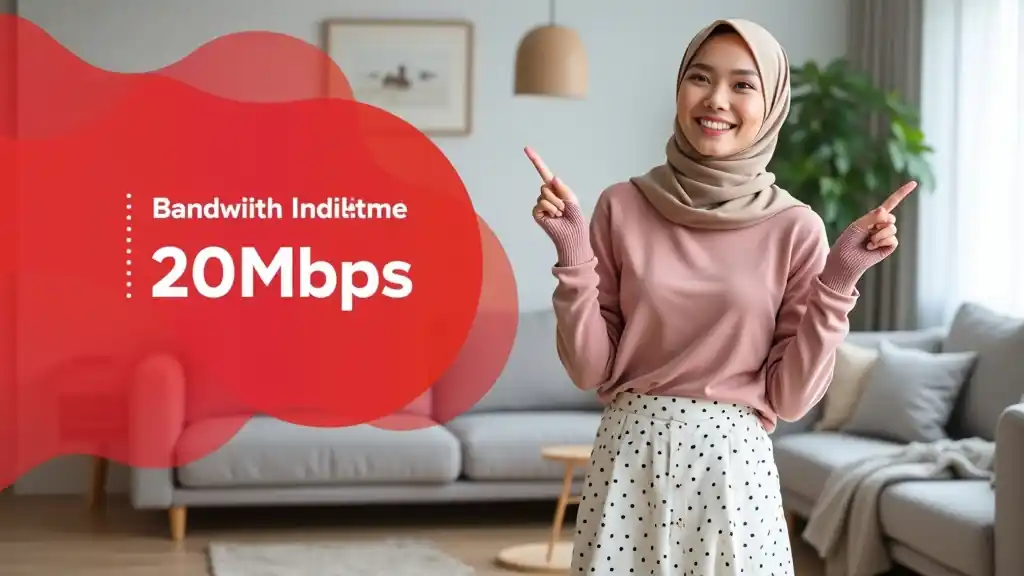Bandwidth Indihome 20mbps