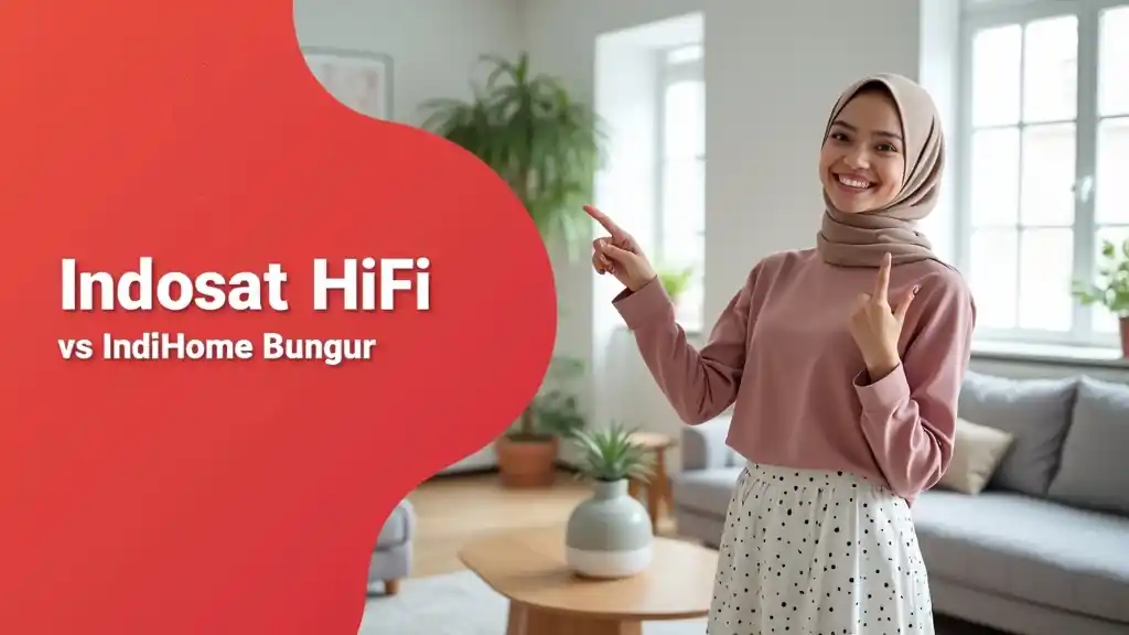Indosat Hifi Vs Indihome Bungur