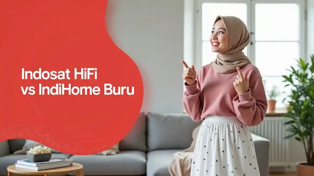 Indosat Hifi Vs Indihome Buru
