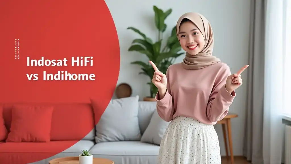 Indosat HiFi vs IndiHome Gandaria Selatan | Perbandingan Harga Indosat Jauh Lebih Murah