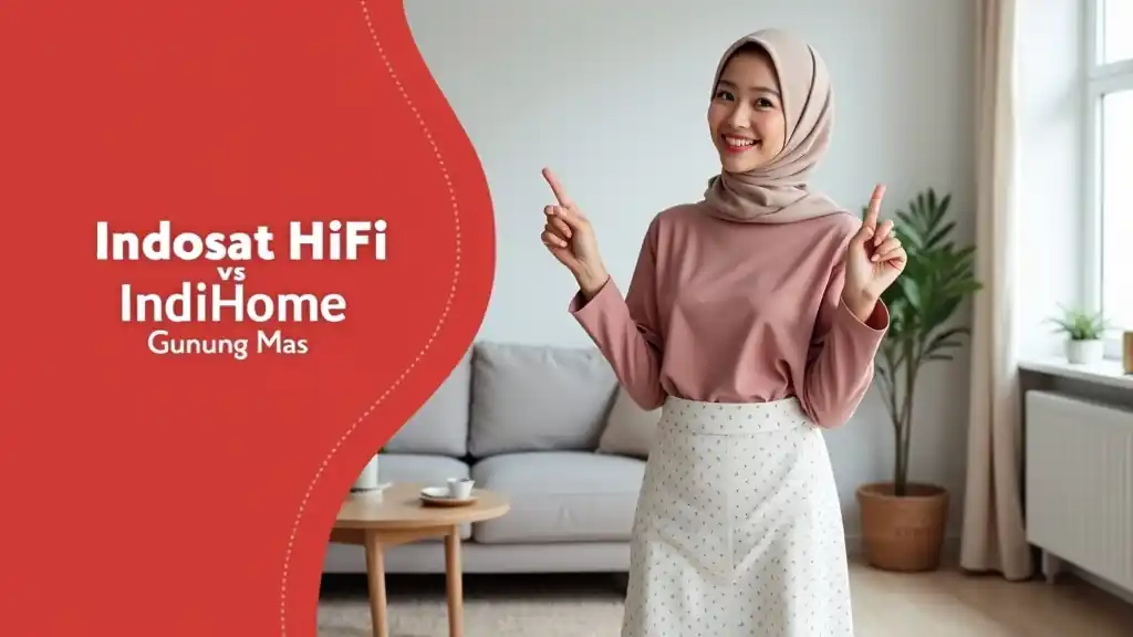 Indosat HiFi vs IndiHome Gunung Mas | Perbandingan Harga Indosat Jauh Lebih Murah