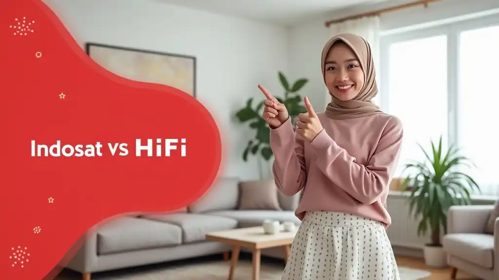 Indosat HiFi vs IndiHome Jatikramat | Perbandingan Harga Indosat Jauh Lebih Murah