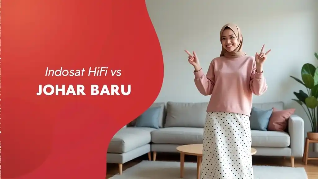 Indosat HiFi vs IndiHome Johar Baru | Perbandingan Harga Indosat Jauh Lebih Murah