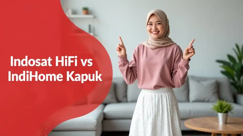 Indosat HiFi vs IndiHome Kapuk | Perbandingan Harga Indosat Jauh Lebih Murah