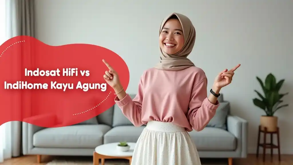 Indosat HiFi vs IndiHome Kayu Agung | Perbandingan Harga Indosat Jauh Lebih Murah