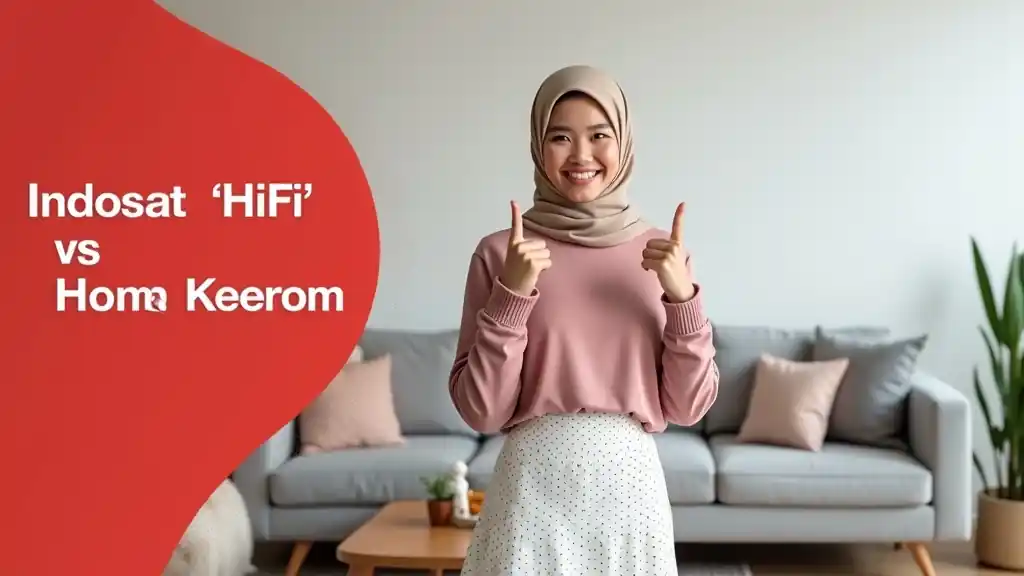 Indosat HiFi vs IndiHome Keerom | Perbandingan Harga Indosat Jauh Lebih Murah