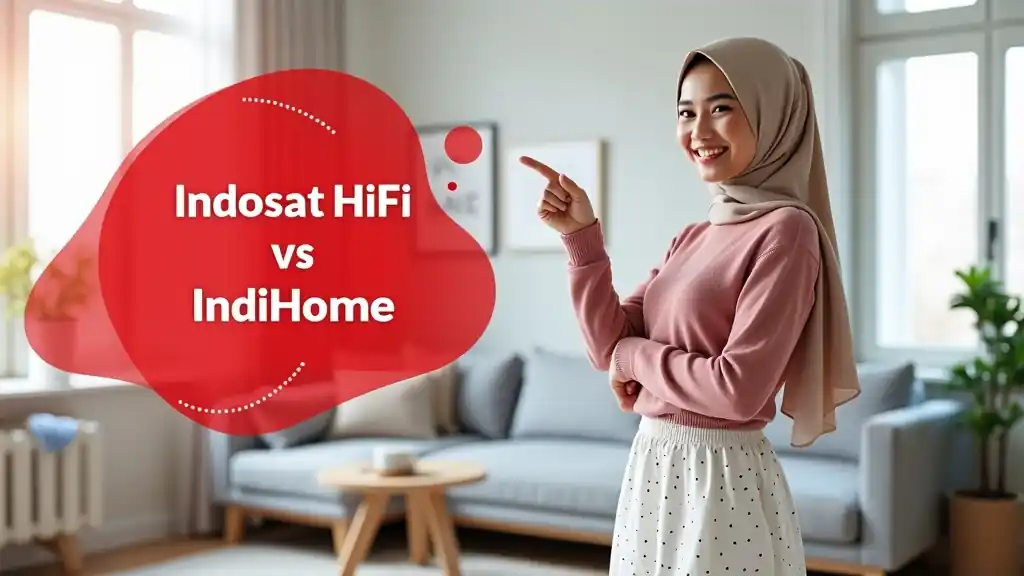 Indosat HiFi vs IndiHome Maluku Tengah | Perbandingan Harga Indosat Jauh Lebih Murah