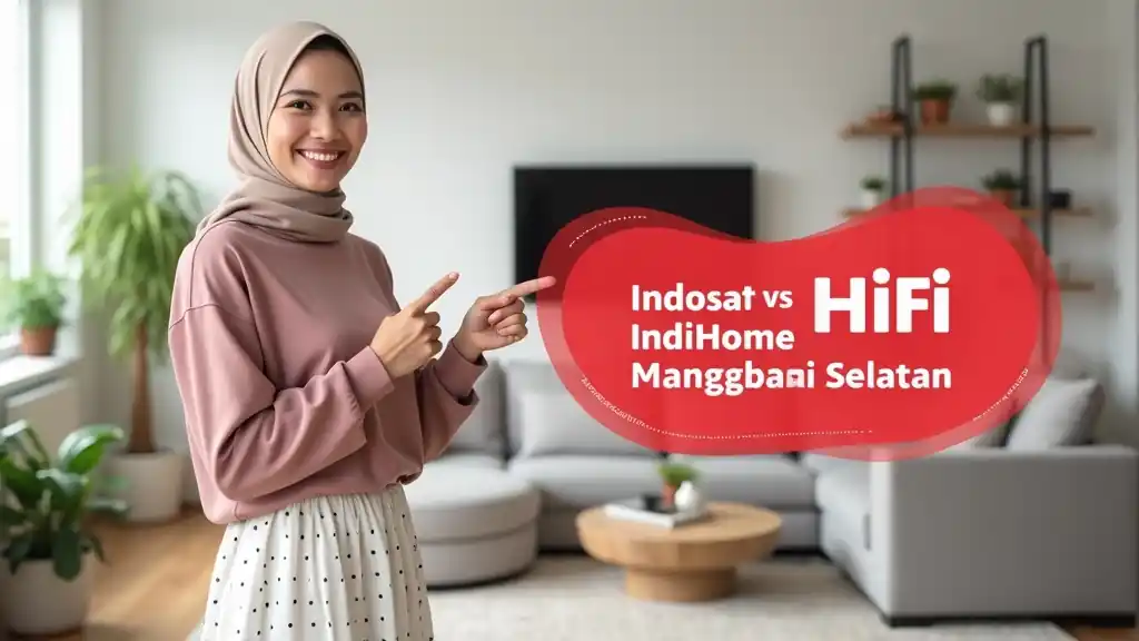 Indosat HiFi vs IndiHome Manggarai Selatan | Perbandingan Harga Indosat Jauh Lebih Murah