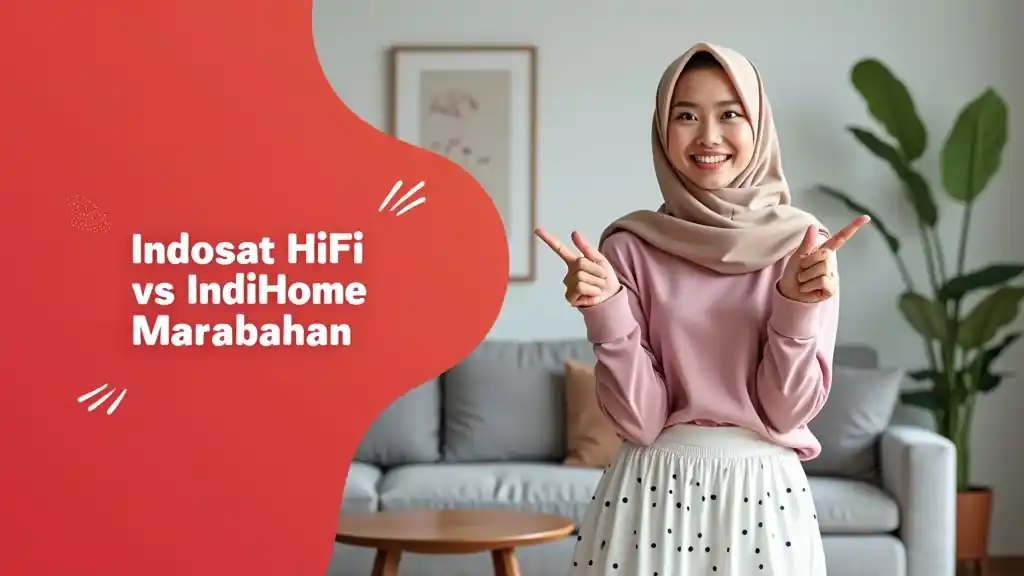 Indosat HiFi vs IndiHome Marabahan | Perbandingan Harga Indosat Jauh Lebih Murah