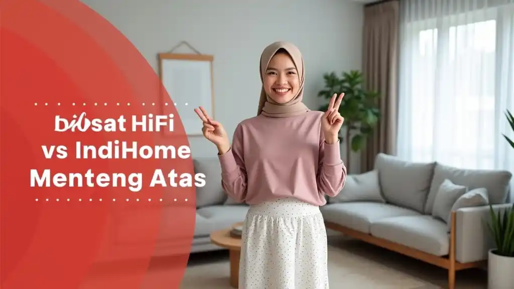 Indosat HiFi vs IndiHome Menteng Atas | Perbandingan Harga Indosat Jauh Lebih Murah