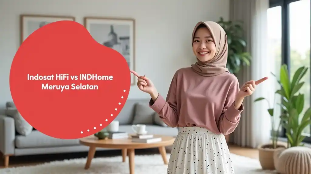 Indosat HiFi vs IndiHome Meruya Selatan | Perbandingan Harga Indosat Jauh Lebih Murah