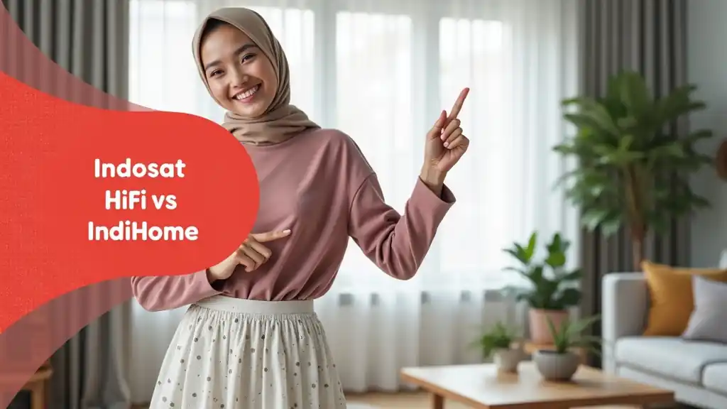 Indosat HiFi vs IndiHome Oelamasi | Perbandingan Harga Indosat Jauh Lebih Murah