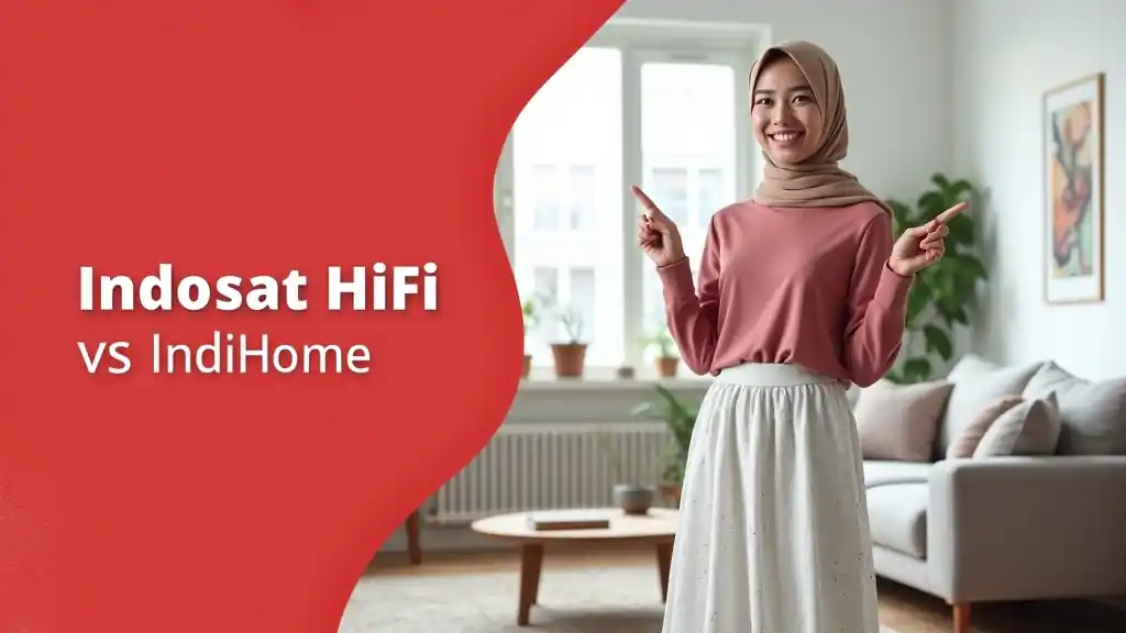 Indosat HiFi vs IndiHome Pasar Baru | Perbandingan Harga Indosat Jauh Lebih Murah