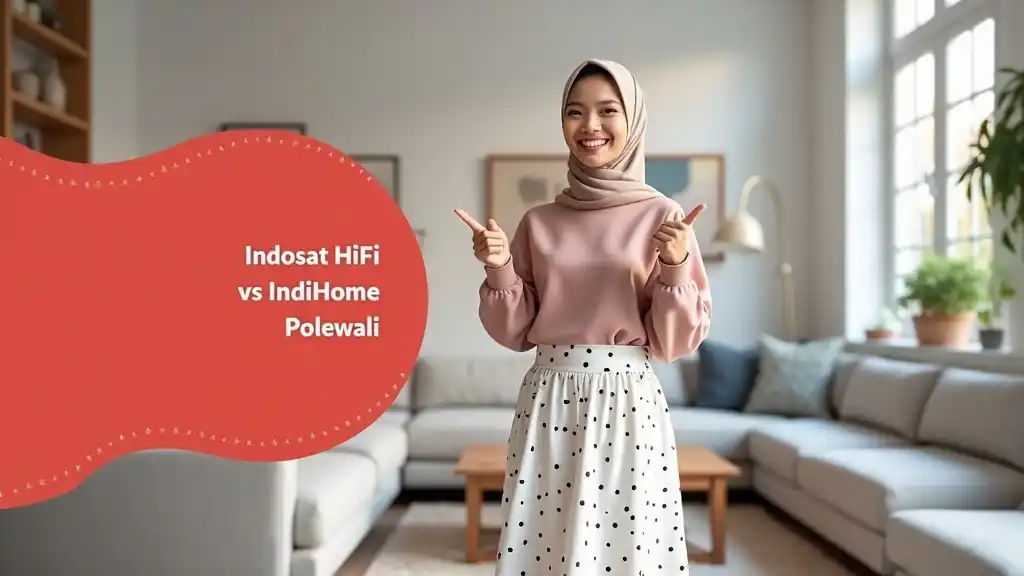 Indosat HiFi vs IndiHome Polewali | Perbandingan Harga Indosat Jauh Lebih Murah