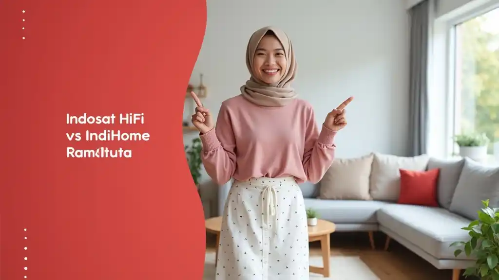 Indosat HiFi vs IndiHome Rambutan | Perbandingan Harga Indosat Jauh Lebih Murah