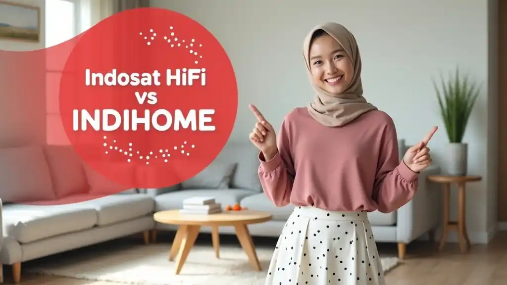 Indosat HiFi vs IndiHome Sunter Jaya | Perbandingan Harga Indosat Jauh Lebih Murah