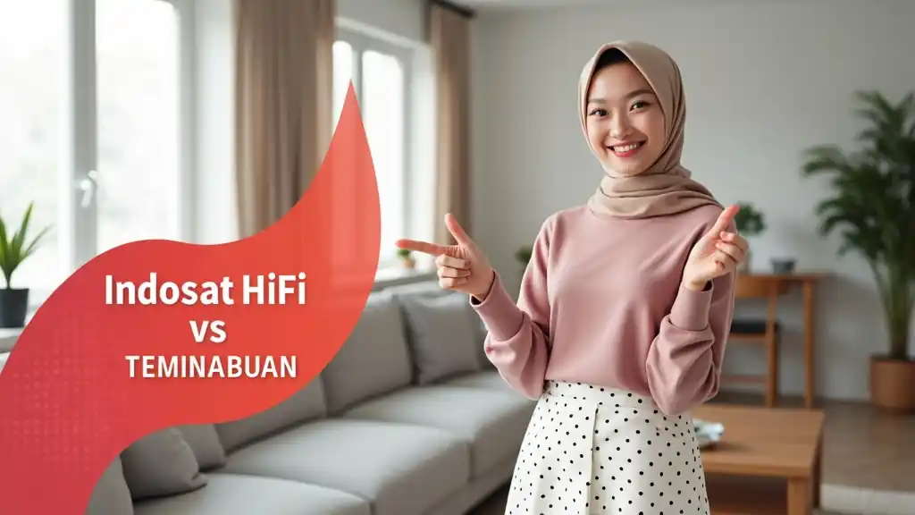 Indosat HiFi vs IndiHome Teminabuan | Perbandingan Harga Indosat Jauh Lebih Murah