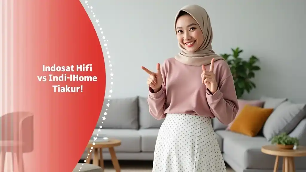 Indosat HiFi vs IndiHome Tiakur | Perbandingan Harga Indosat Jauh Lebih Murah