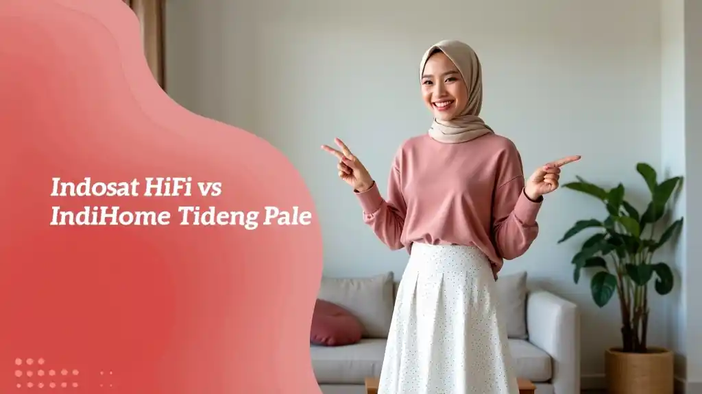 Indosat HiFi vs IndiHome Tideng Pale | Perbandingan Harga Indosat Jauh Lebih Murah