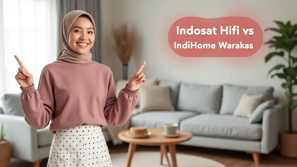 Indosat HiFi vs IndiHome Warakas | Perbandingan Harga Indosat Jauh Lebih Murah