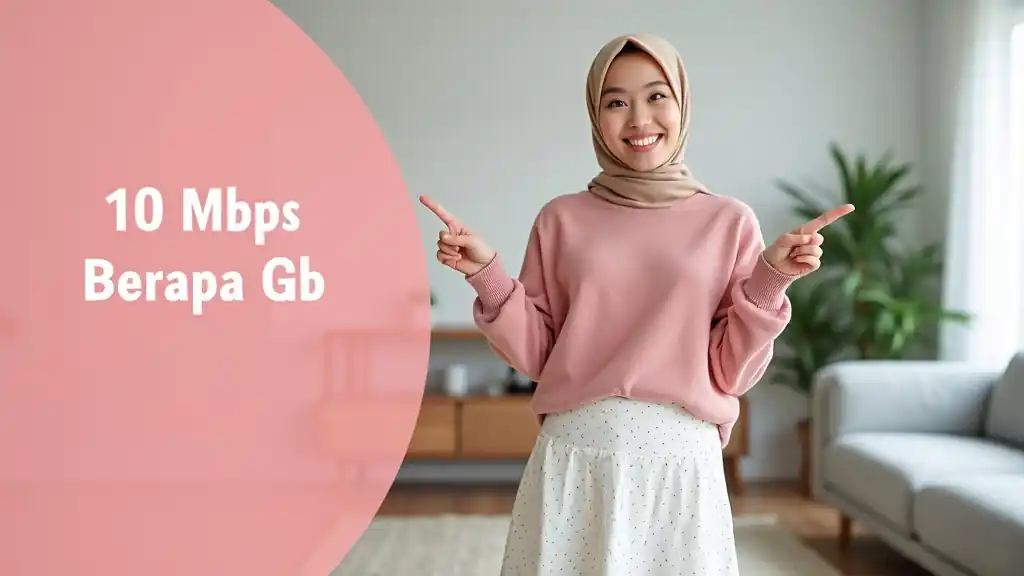 10 Mbps Berapa Gb