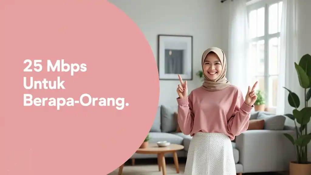 25 Mbps Untuk Berapa Orang  | Indosat HiFi Vs IndiHome Fiber