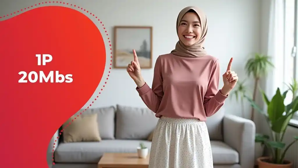 Harga IndiHome 1P 20Mbps  | Perbandingan Harga Indosat Jauh Lebih Murah