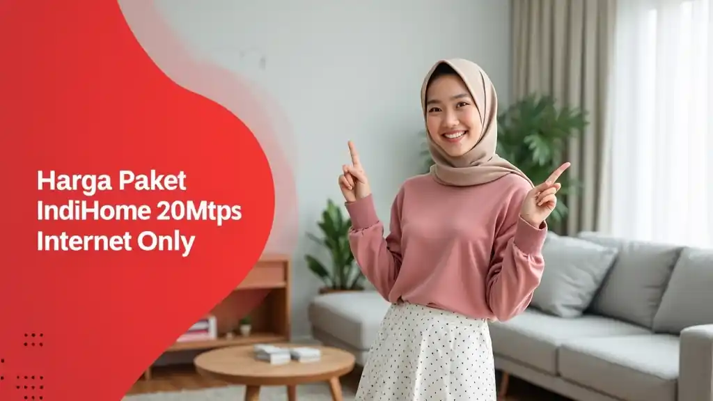 Harga Paket Indihome 20 Mbps Internet Only