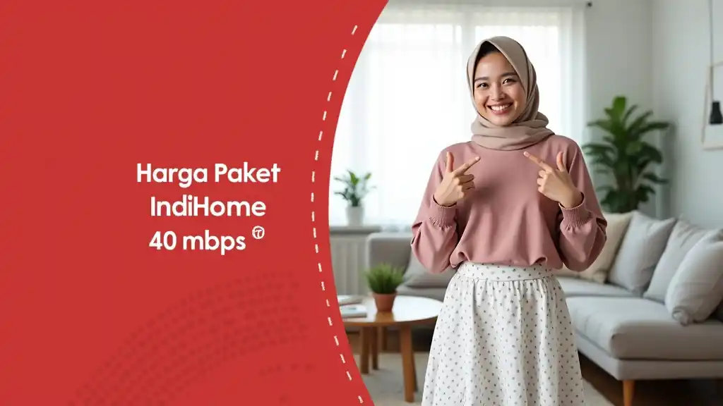 Harga Paket IndiHome 40 Mbps  | Perbandingan Harga Indosat Jauh Lebih Murah