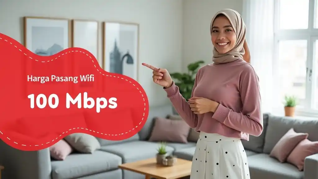 Harga Pasang Wifi Indihome 100 Mbps