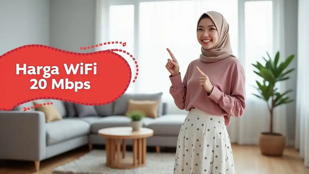 Harga Wifi 20 Mbps Indihome