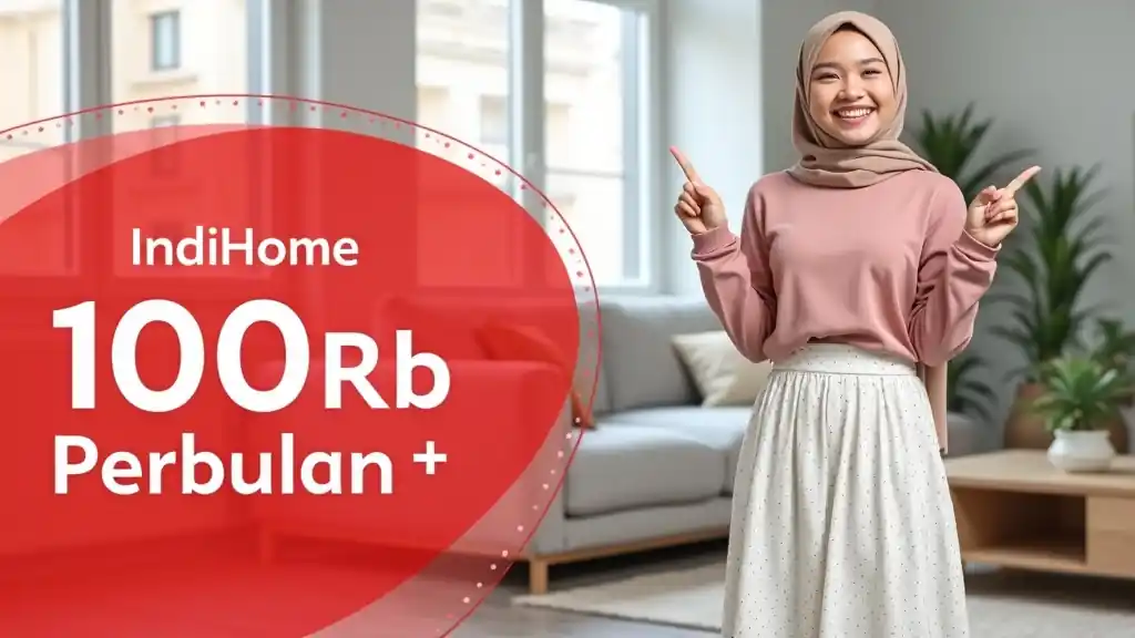 IndiHome 100Rb Perbulan  | Perbandingan Harga Indosat Jauh Lebih Murah