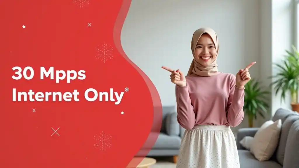 IndiHome 30 Mbps Internet Only  | Perbandingan Harga Indosat Jauh Lebih Murah