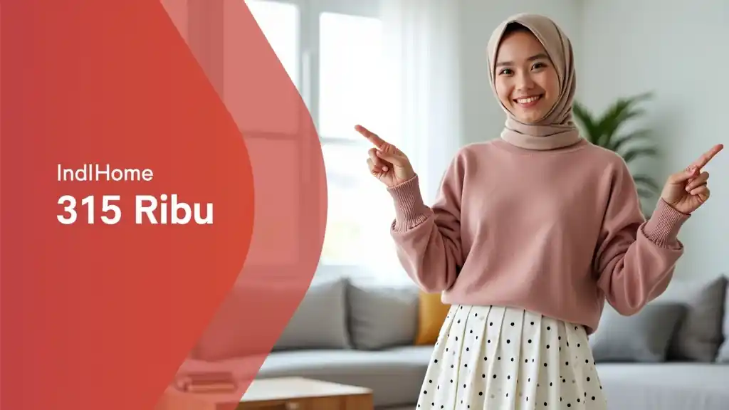 IndiHome 315 Ribu  | Perbandingan Harga Indosat Jauh Lebih Murah