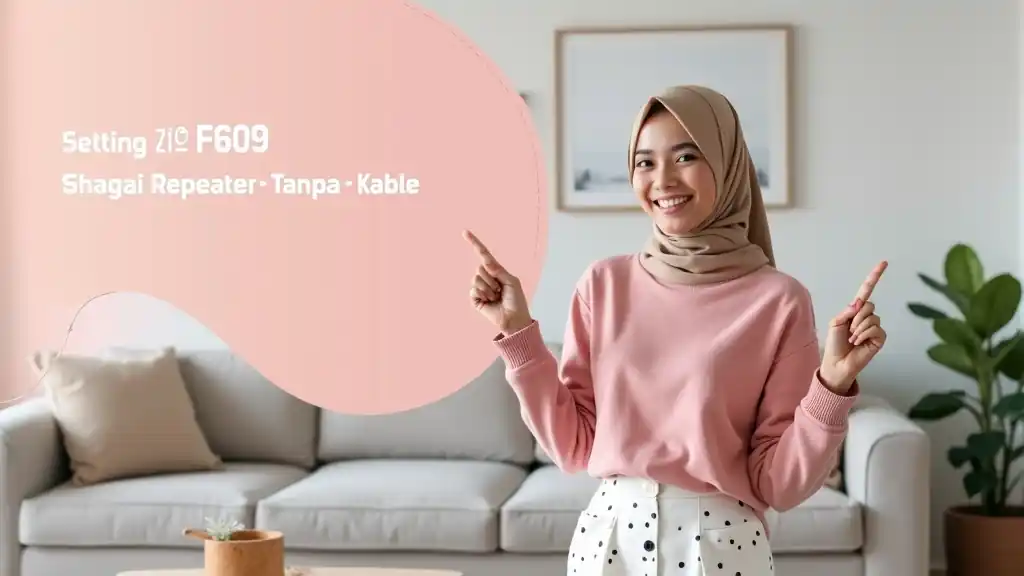 Setting Zte F609 Sebagai Repeater Tanpa Kabel
