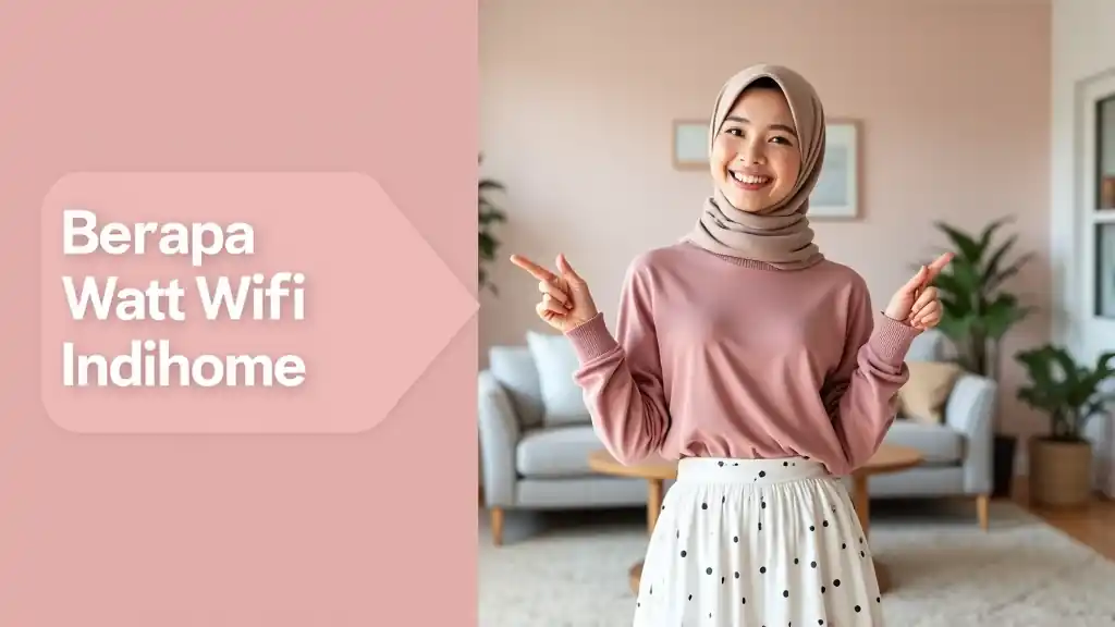 Berapa Watt Wifi Indihome