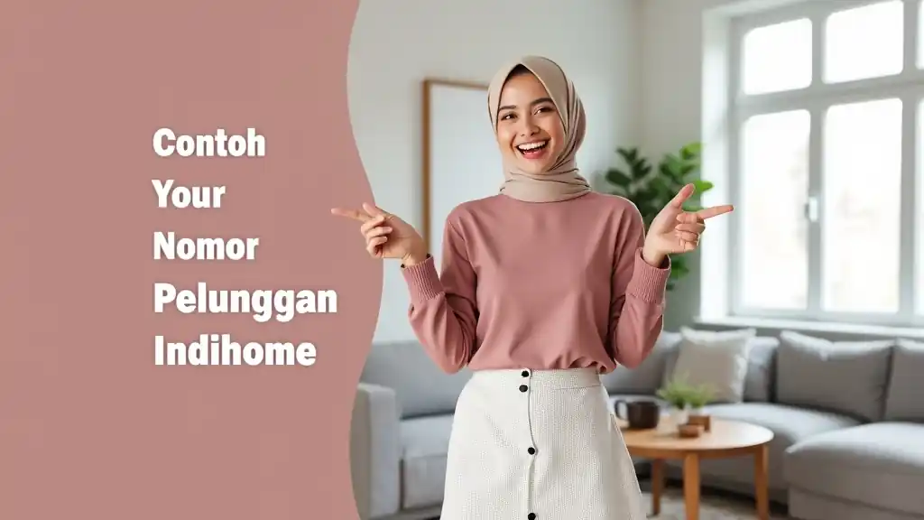 Contoh Nomor Pelanggan Indihome