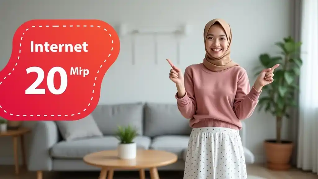 Internet 20 Mbps Indihome
