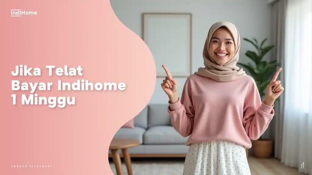 Jika Telat Bayar Indihome 1 Minggu
