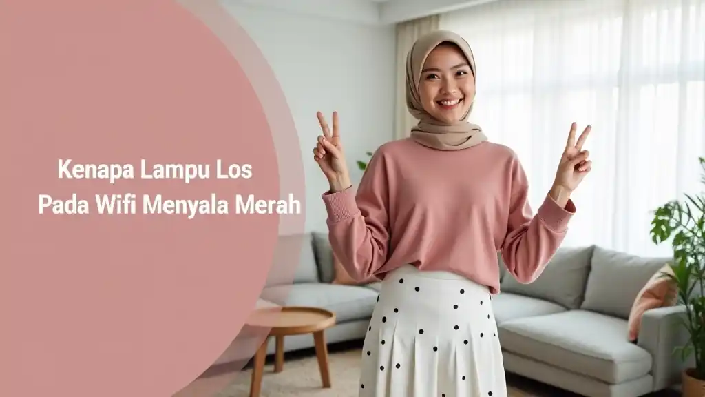 Kenapa Lampu Los Pada Wifi Menyala Merah