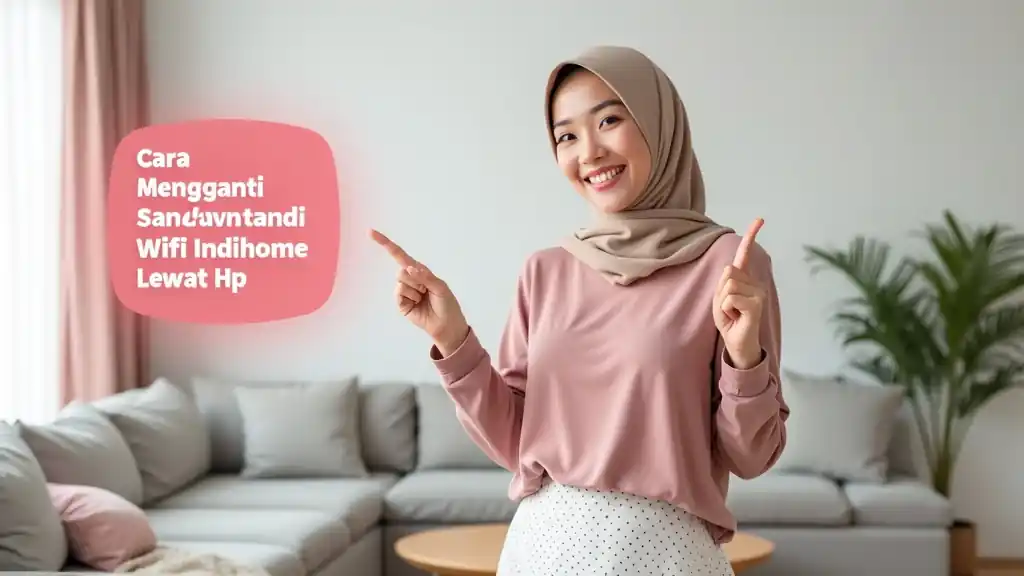 Cara Mengganti Sandi Wifi Indihome Lewat Hp