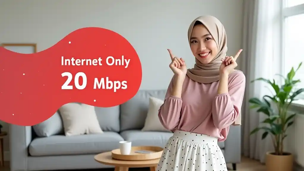 Internet Only Indihome 20 Mbps