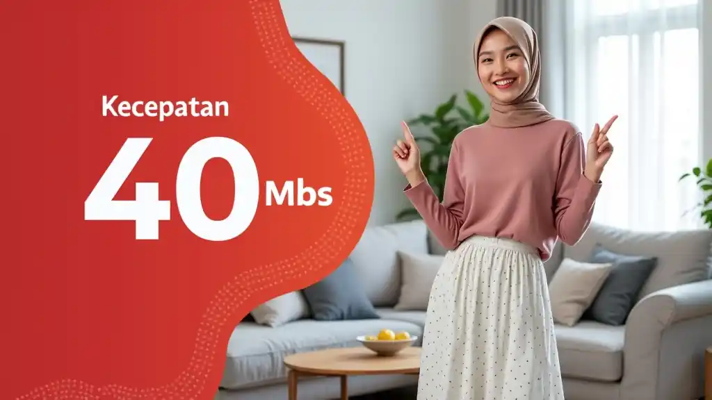 Kecepatan Indihome 40 Mbps