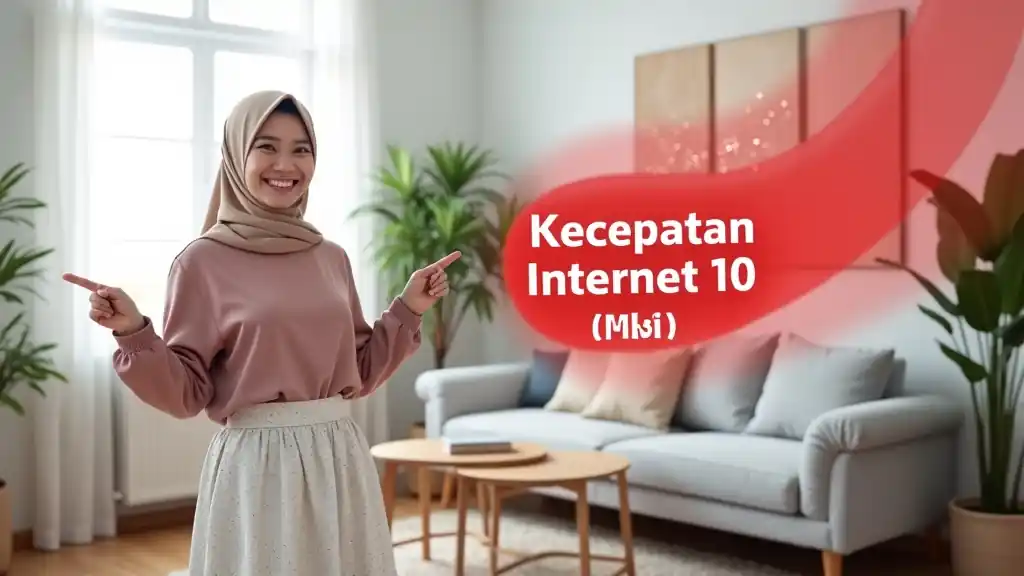 Kecepatan Internet 10 Mbps Indihome