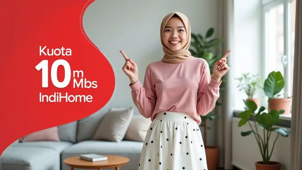Kuota 10 Mbps Indihome