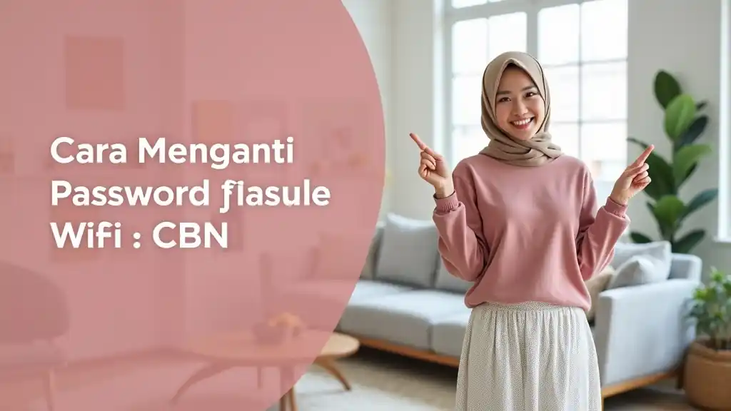 Cara Mengganti Password Wifi Cbn
