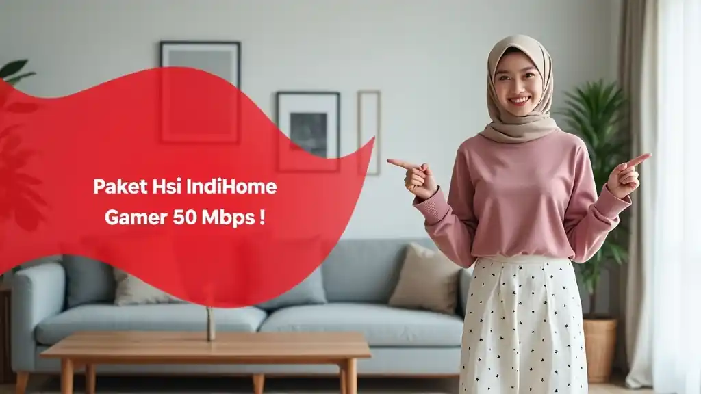 Paket Hsi Indihome Gamer 50 Mbps